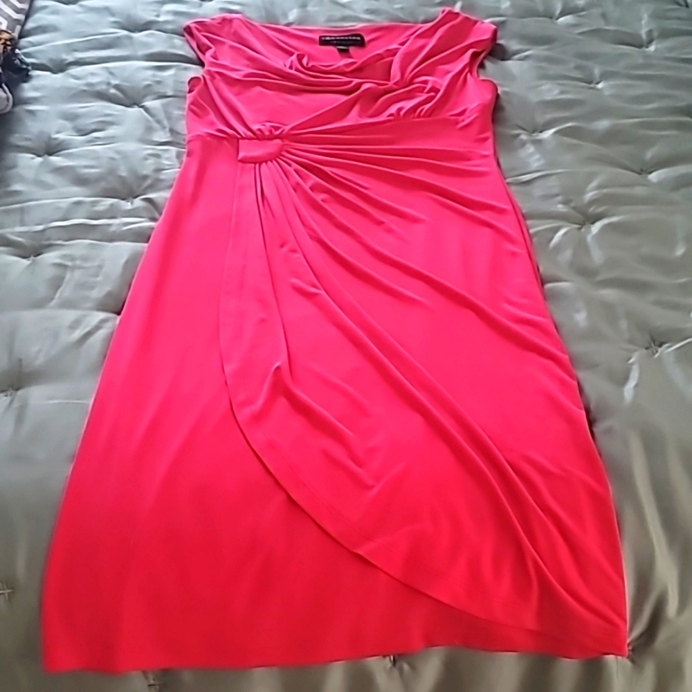Pink Slip On Dress